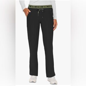 Med Courure Women’s Activate Flow Two Pocket Cargo Pant — BLACK (small tall)